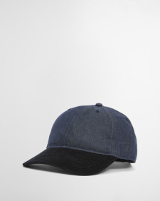 Barbour x ARKET Kokos DryWax Denim Cap Hybrid Aero Denim