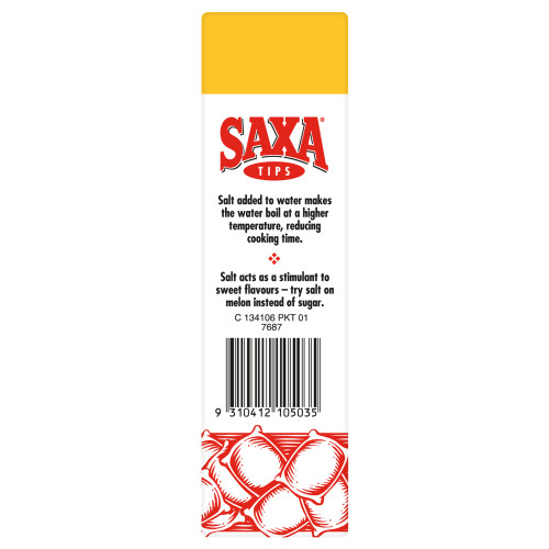  Saxa® Table Salt Box 500g 