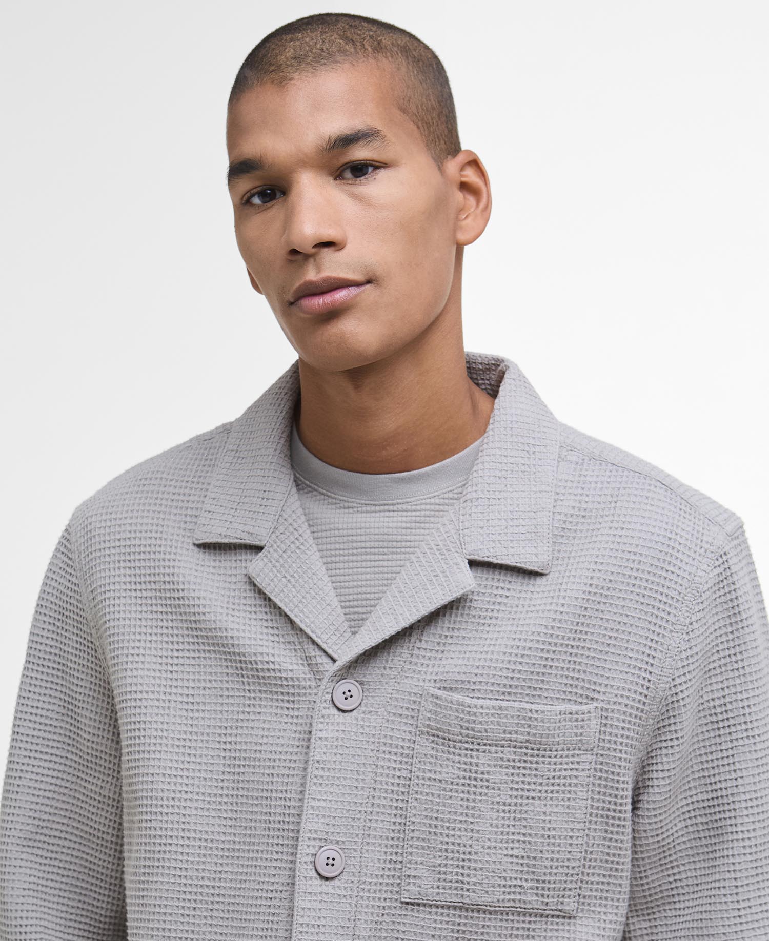 Sandwood Waffle Overshirt image number 3