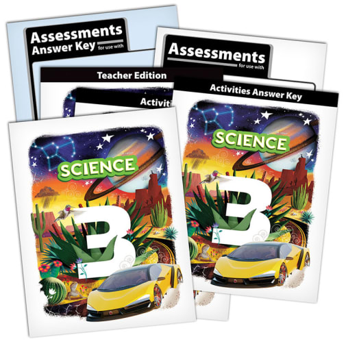 BJU Press Science 3 Home School Kit 5th Edition
