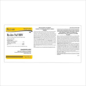 LABEL RTU 96 RE-JUV-NAL HBV DISINFECTANT