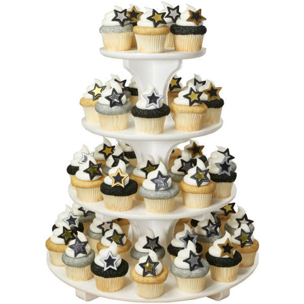 Grad Star Cupcake Rings