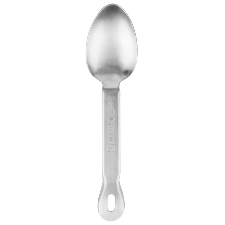 11 ¾-inch heavy-duty stainless steel solid basting spoon
