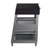 16-inch-wide 120-volt self-serve hot food display case