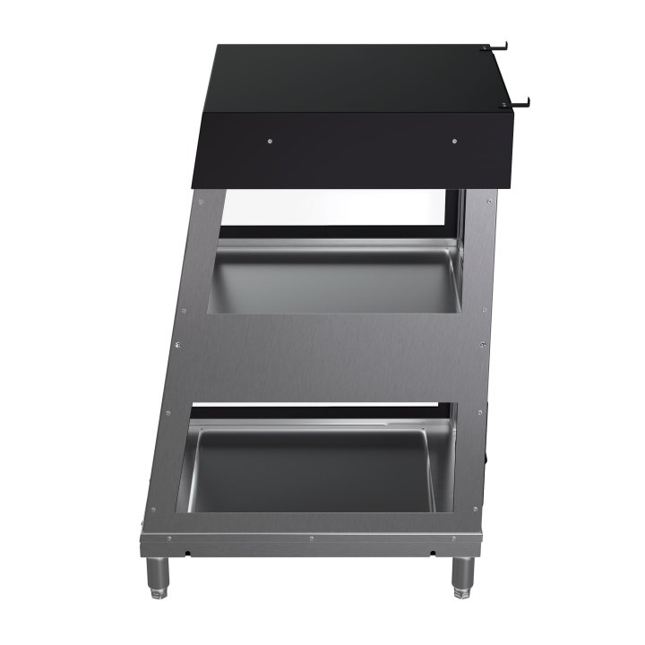 16-inch-wide 120-volt self-serve hot food display case