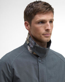 Peached Tracker Casual Jacket Charcoal