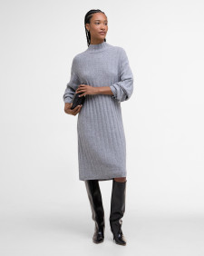 Strickkleid Sophia Midi Light Grey