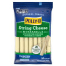 Polly-O Low-Moisture Part-Skim Mozzarella String Cheese, 16 ct. Bag