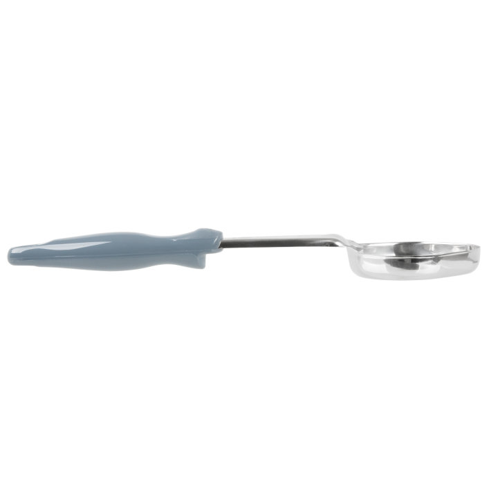 4-ounce one-piece heavy-duty perforated oval Spoodle® utensil with gray nylon handle