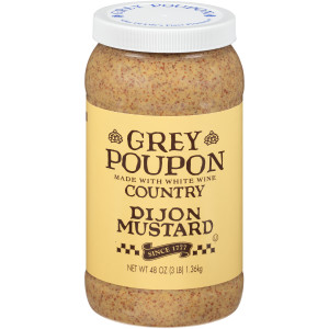 GREY POUPON Country Dijon Mustard,  48 oz. Jar (Pack of 6) image