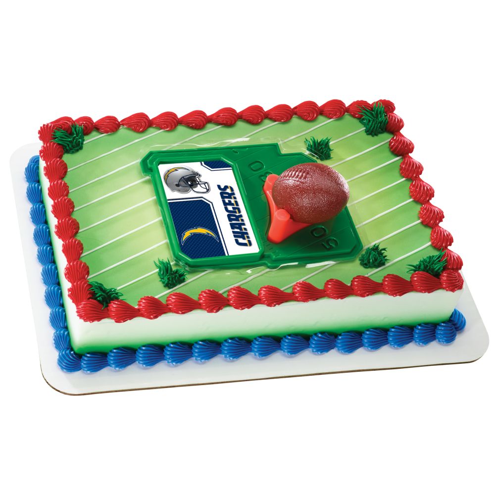 Image Cake NFL Los Angeles Chargers Football & Tee