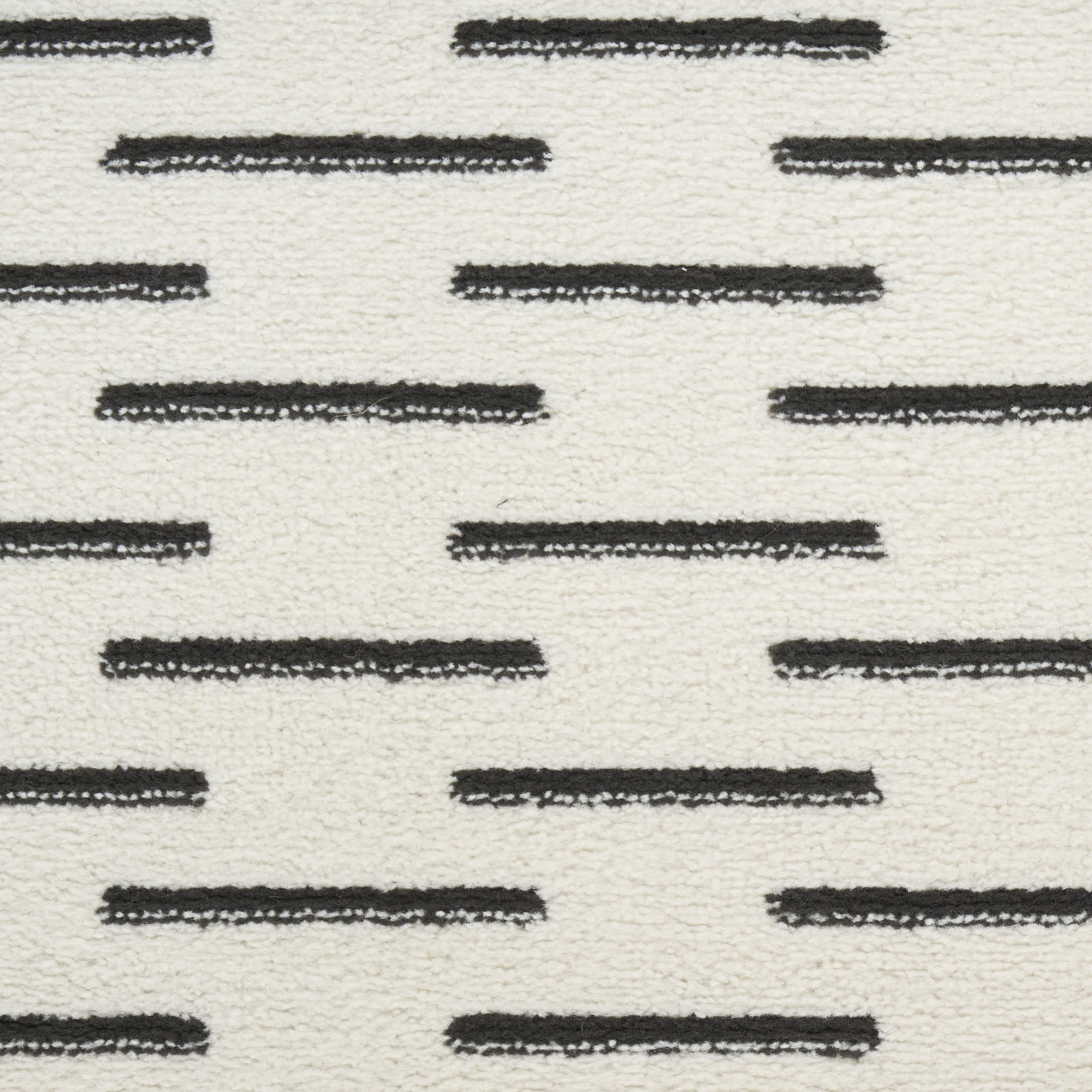 Nourison Nordic 4' x 6' Ivory Black Scandinavian Indoor Rug