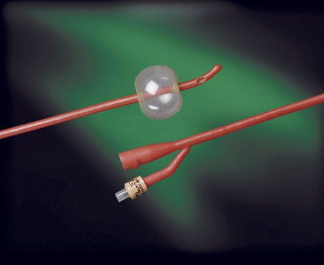 Bardex® Lubricath® Foley Catheter, 18 Fr., Medium, Coudé Tip