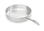 12-inch 5-quart Wear-Ever® aluminum sauté pan in natural finish with plated TriVent™ handle