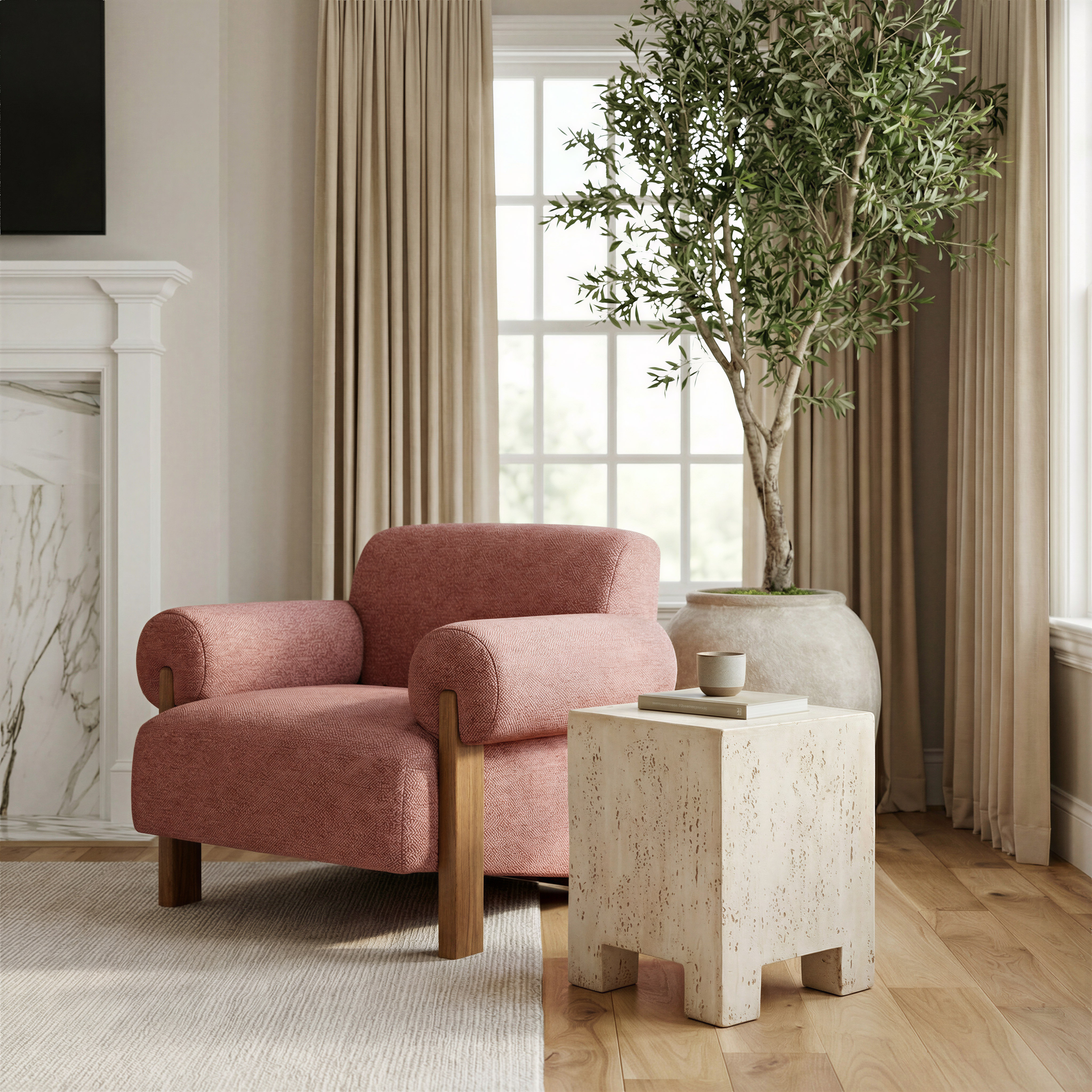 Kitara Side Table Beige product image