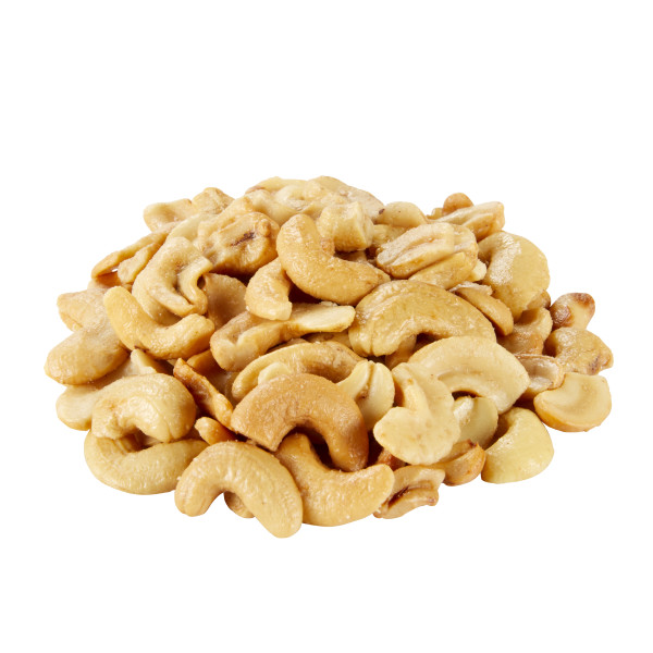 PLANTERS(r) Cashews Halves & Pieces Lightly Salted 12/8oz . C1C0 - Front Center Out of Package (Hi Res)