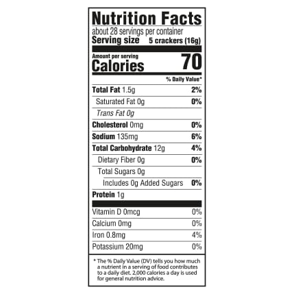 Nutrition Facts