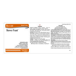 Label RTU 174 Shower Foam