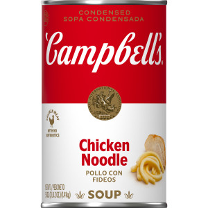Campbell’s Condensed Chicken Noodle Soup, 50 Ounce Cans, 12-Pack