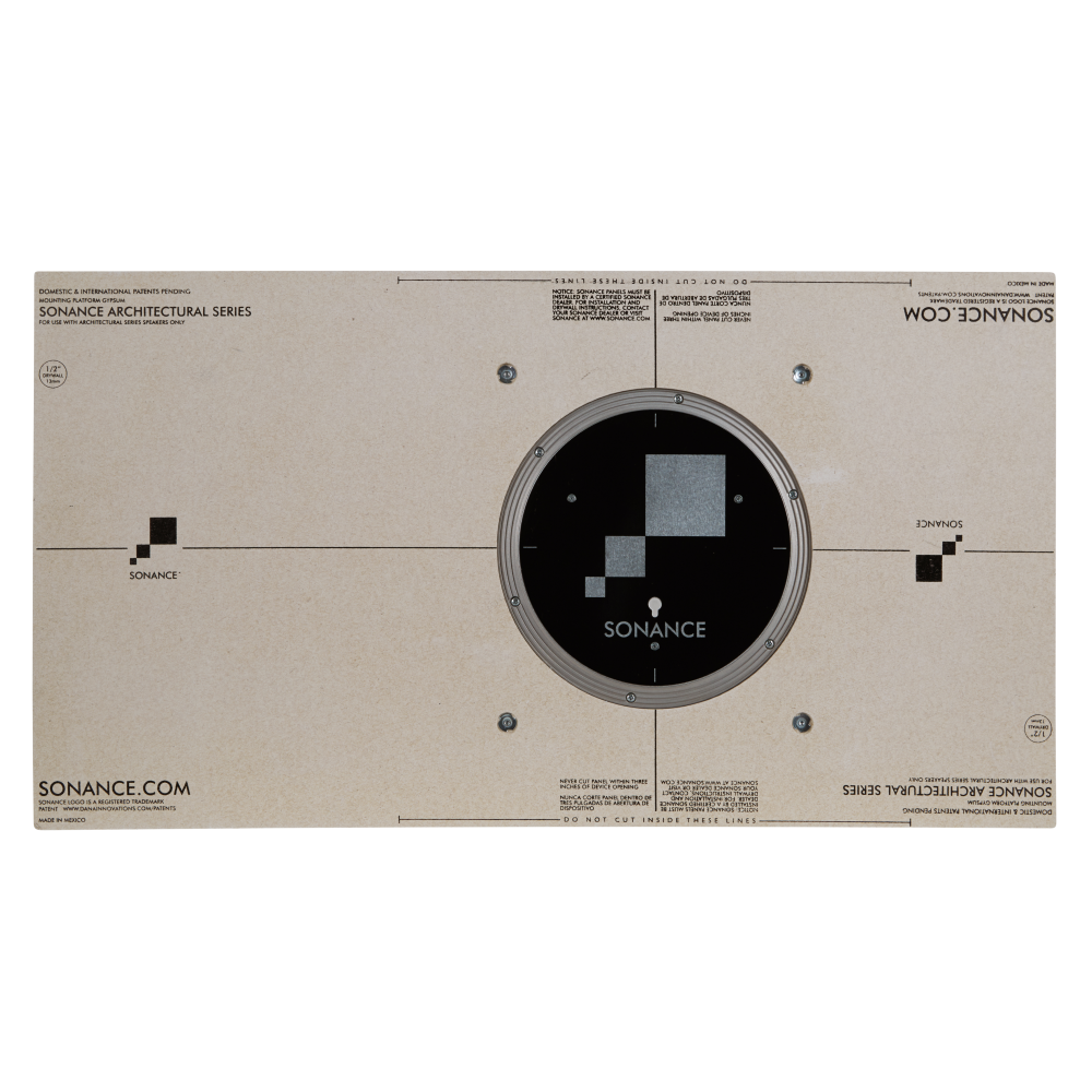 1/2IN GYPSUM MOUNTING PLATFORM AS FOR BPS8 OR AS68RS ROUND (1 EACH)