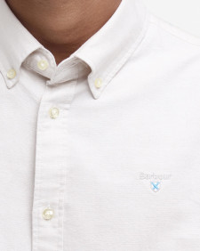 Oxford Tailored Short-Sleeved Shirt Oatmeal