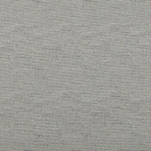 Grey woven fabric with small basket-weave pattern (panel) — stretched flat — filling the frame, appearing matte and evenly lit, resembling upholstery or curtain material without any visible room context.