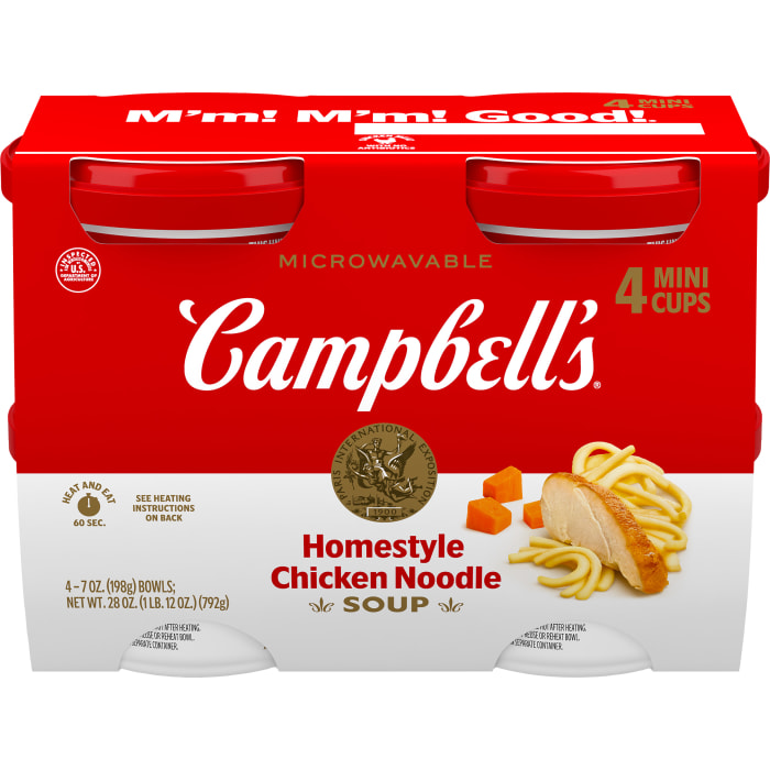 Homestyle Chicken Noodle Soup Mini Cups