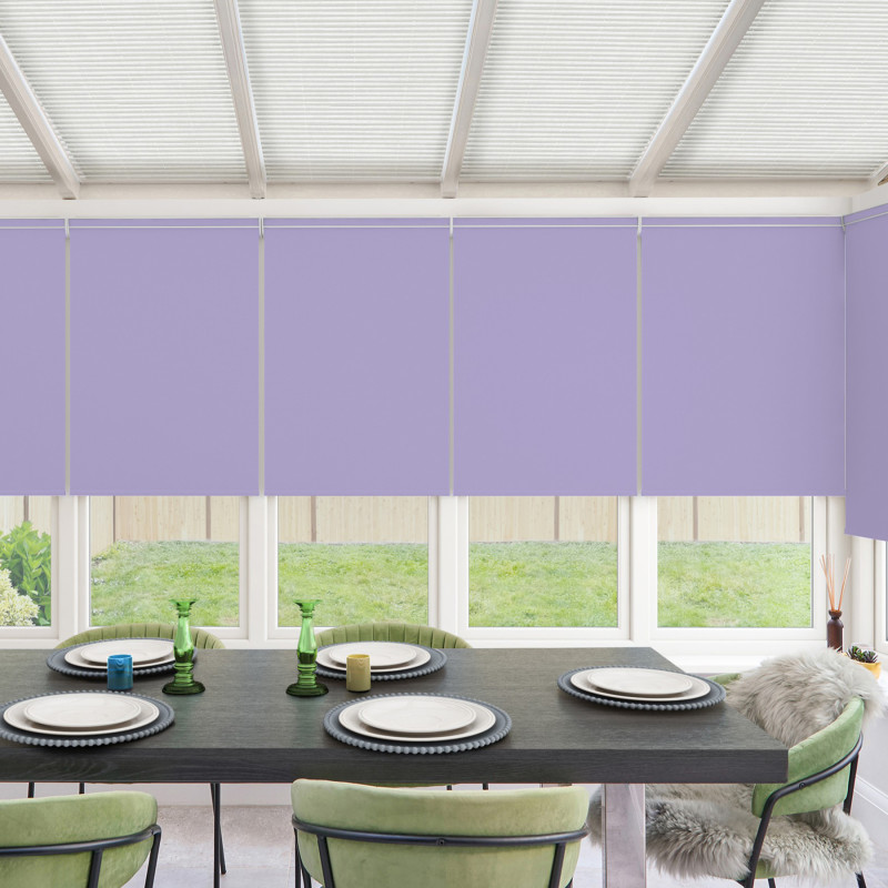Acacia Blackout Lilac Roller Blind