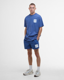 Micro Block Graphic T-Shirt North Sea Blue