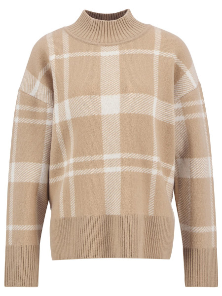 Harriet Tartan High-Neck Jumper Harriet Tartan High-Neck Jumper