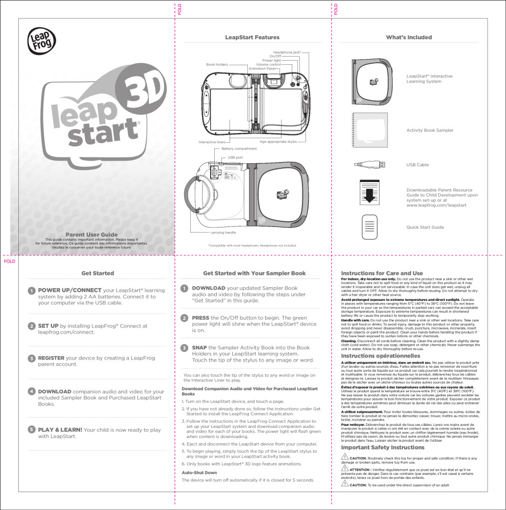 leapfrog leapstart instructions