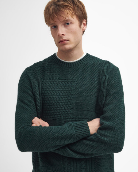 Casey Cable-Knit Crew Neck Jumper