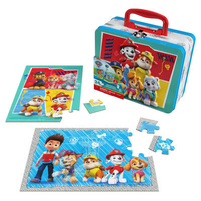 PAW Patrol, 2-Pack Lenticular Puzzles 24-Piece Kids Puzzles PAW Patrol Toys with Chase Marshall Skye Rubble Ryder, for Preschoolers Ages 3 and up