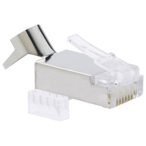 Modular Plugs, RJ-45, Solid, 100 per Package, Data Cords, 0.053 (Dia.) in