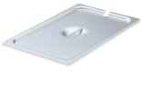 Half-long-size Super Pan 3® slotted stainless steel cover
