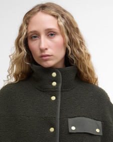 Giacca in pile Mabel Olive