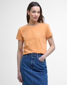 Saltford Logo T-Shirt Papaya