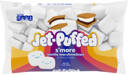 Jet-Puffed S'more Vanilla Marshmallows, 14 oz Bag image