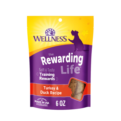Wellness Rewarding Life Turkey & Duck Front packaging