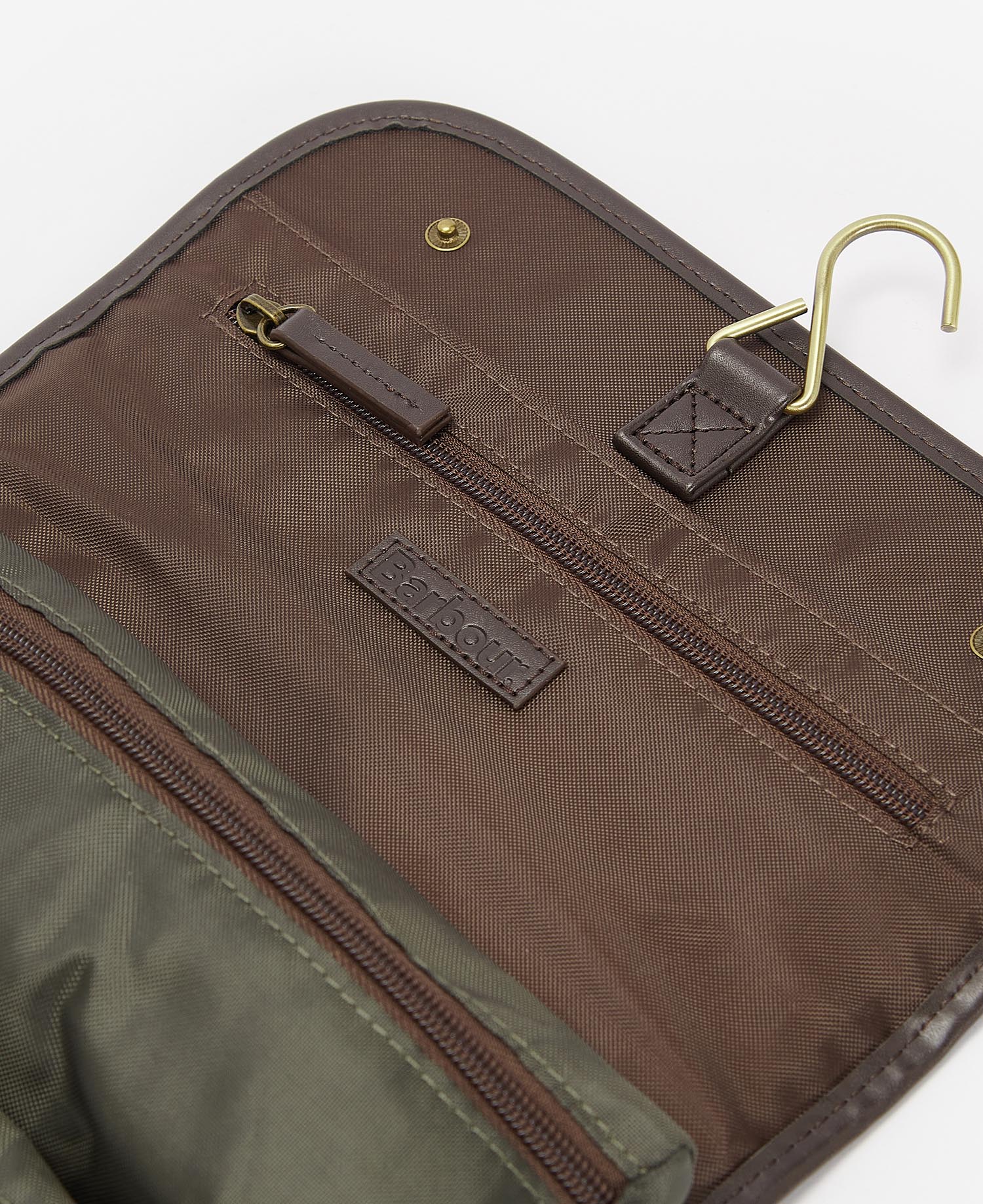 Waxed Hanging Washbag image number 3