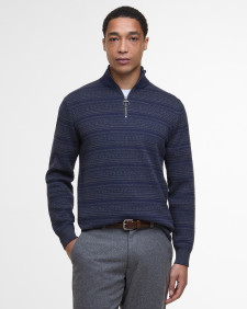 Dartfield Half-Zip Jumper Navy
