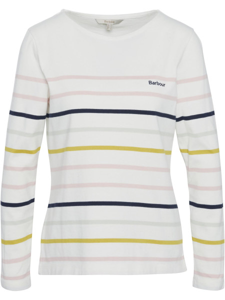 T-shirt a maniche lunghe Hawkins con motivo a righe T-shirt a maniche lunghe Hawkins con motivo a righe