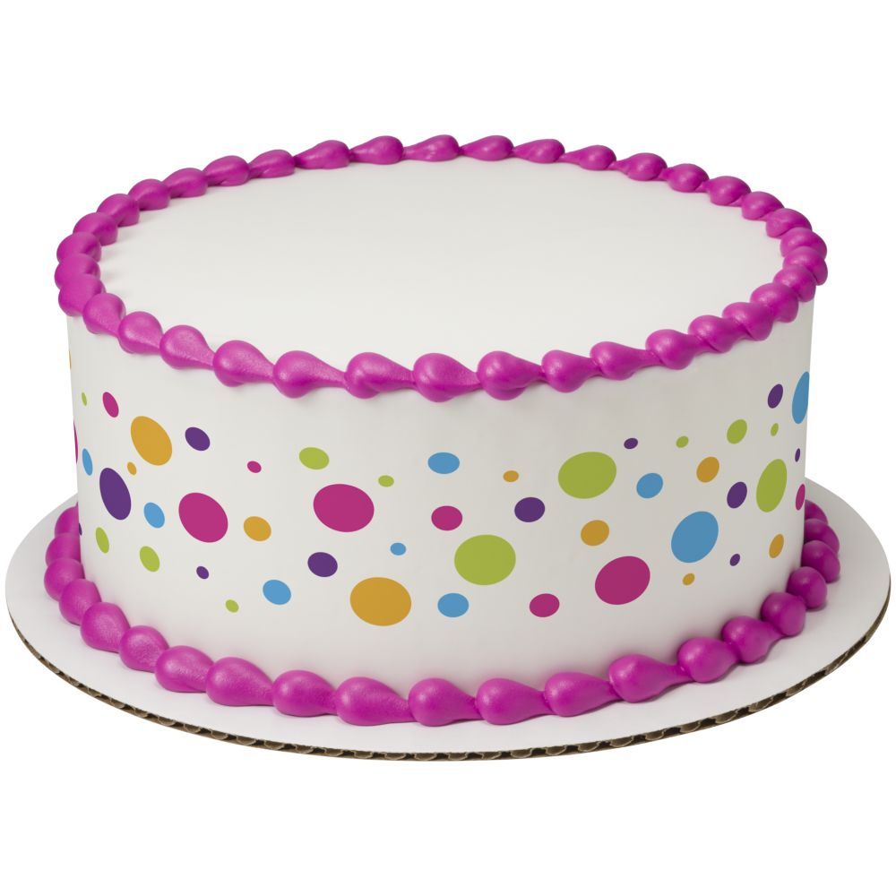 Image Cake Happy Variety Dots