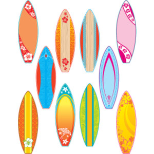 Surfboards Accents, Pack of 30