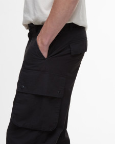 Fletcher Cargo Trousers Classic Black