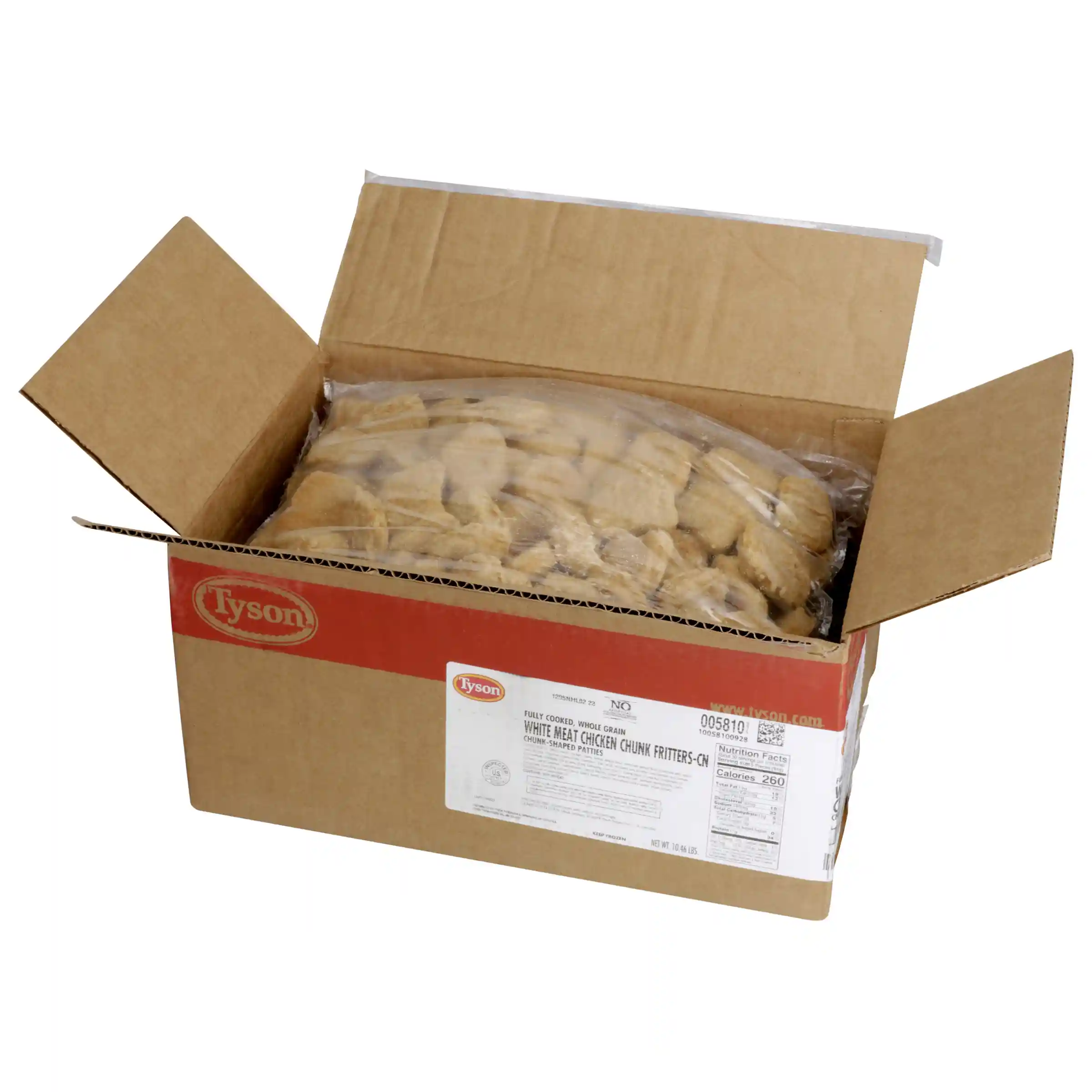 Tyson® Fully Cooked Whole Grain Breaded White Meat Chicken Nuggets, CN, 0.67 oz. _image_4