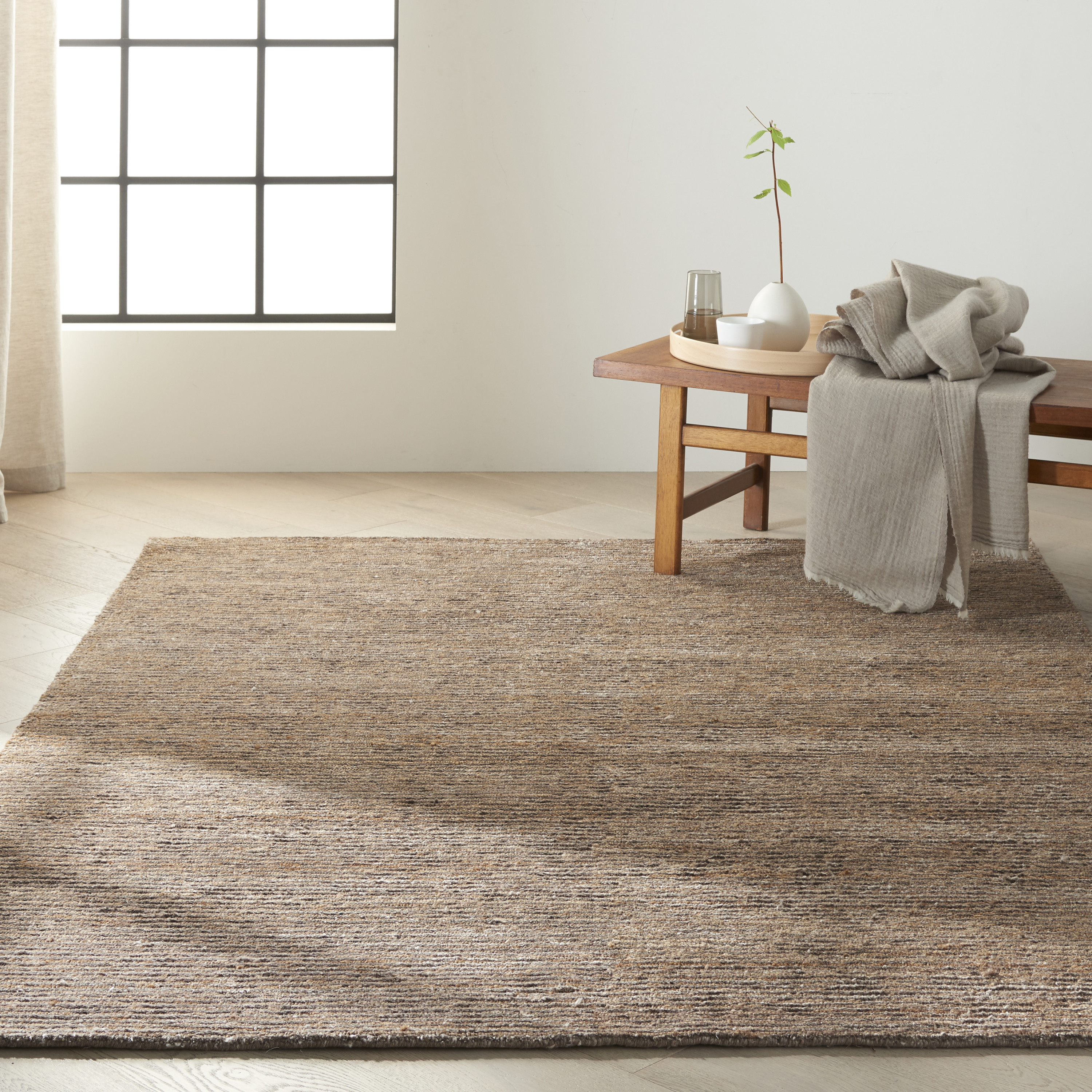 Calvin Klein Mesa 5'6" x 7'5" Amber Modern Indoor Rug