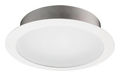 Flat Lens Trim 6 in.VerticalWhite 7-5/8 in O.D.