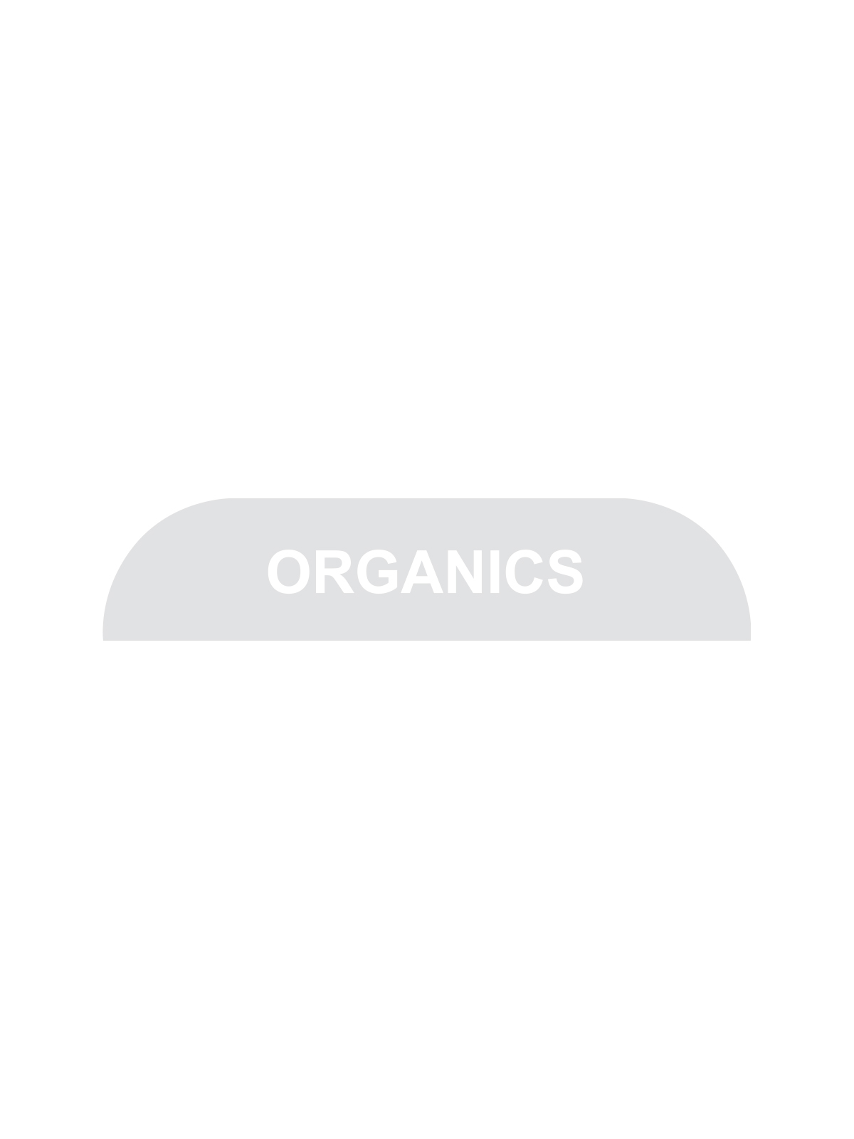BILLI BOX – Label – Organics – Clear-White