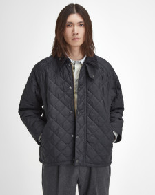 Oversized Transport Quilted Jacket Classic Black